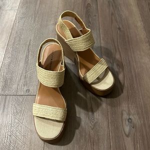 NEW Lucky Brand Delukah Wedge Sandal